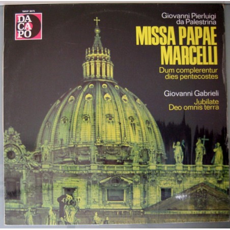 Palestrina- Missa Papae Marcelli- Gabrieli - Der Chor Der St.Hedwigs-Kathedrale Berlin|Dacapo-SMVP 8075