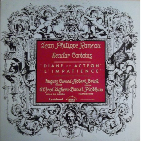 Rameau Jean-Philippe -Secular Cantatas -Hugues Cuénod, Robert Brink|Lyrichord ‎– LL 44
