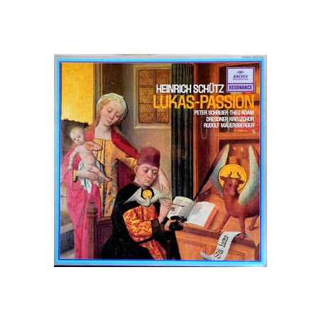 Schütz Heinrich - Lukas-Passion- Peter Schreier-Dresdner Kreuzchor |Archiv Produktion Resonance ‎– 2547 042