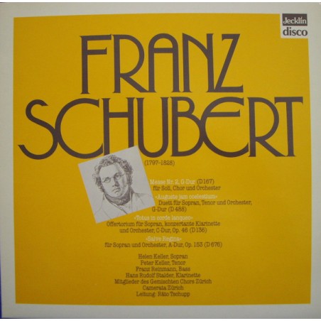 Schubert -Messe Nr. 2-Totus In Corde Lanqueo...- -Camerata Zürich|1984    Jecklin-Disco ‎– 585