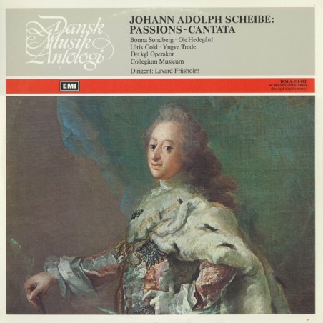 Scheibe Johann Adolph -Passions-Cantata- Johannes Ewald ‎|1974     EMI ‎– D.M.A. 011/012