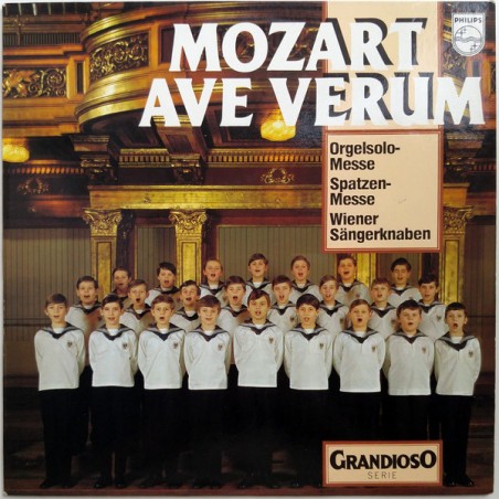 Mozart-Ave Verum- Die Wiener Sängerknaben ‎| 1978   	Philips	6570 079
