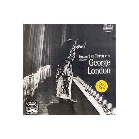 George London – Konzert zu Ehren von|1984    Classic Amadeo ‎– 415 311-1
