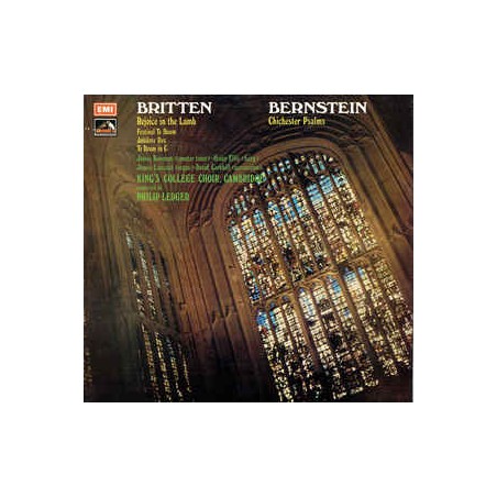Britten & Bernstein- King's College Choir, Cambridge|1974    His Master's Voice ‎– ASD 3035
