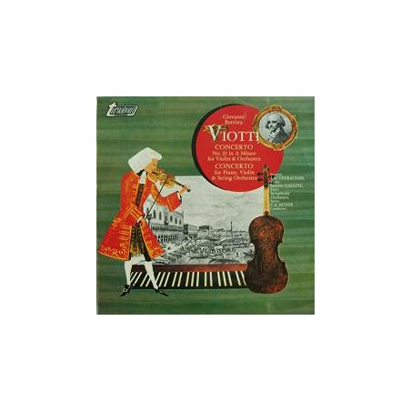 Viotti -Concerto No. 22 For Violin & Orchestra-For Piano, Violin & String Orchestra-Galling |1969   Turnabout ‎– TV 34229