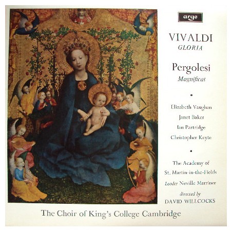 Vivaldi-Pergolesi ‎– Gloria / Magnificat- Academy Of St. Martin-in-the-Fields|Argo – ZRG 505