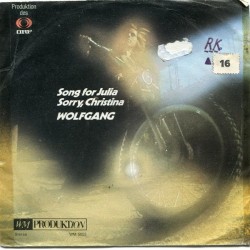 Wolfgang  ‎– Song For Julia / Sorry Christina|1971    WM Produktion ‎– WM 5023
