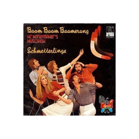 Schmetterlinge ‎– Boom Boom Boomerang|1977   Ariola	17 755 AT