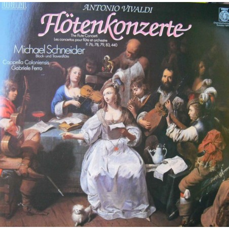 Vivaldi - Flötenkonzerte P. 76, 78, 79, 83, 440- Cappella Coloniensis, Gabriele Ferro |1981   Orbis-91 614 8
