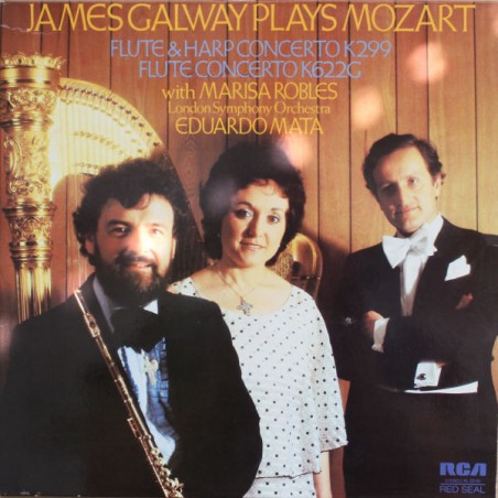Mozart-Flute & Harp Concerto K 299 / Flute Concerto K 622 G- Galway-LSO-Eduardo Mata ‎|1979   RCA Red Seal ‎– RL 25 181