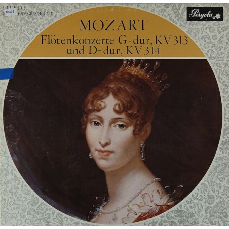 Mozart – Flötenkonzerte G-dur, KV 313 Und D-dur, KV 314|Pergola ‎– 832 007 PGY