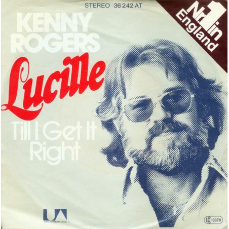 Rogers ‎Kenny – Lucille|1977   United Artists Records ‎– 36 242 AT-Single