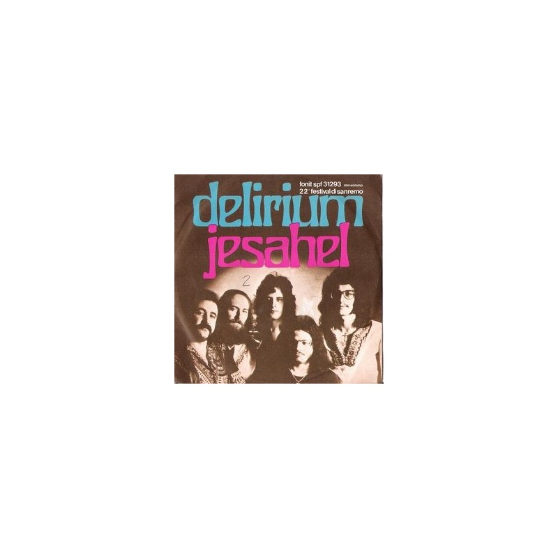 Delirium ‎– Jesahel|1972   Fonit ‎– SPF 31293