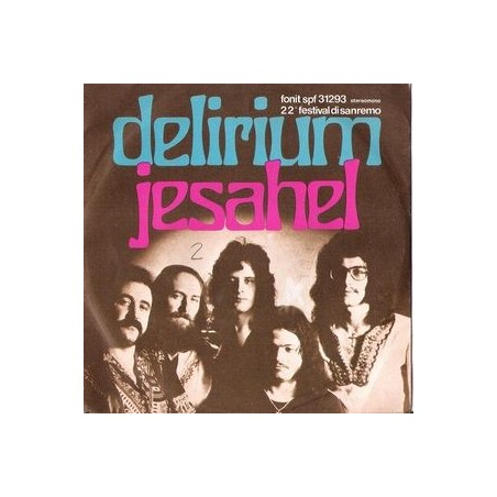 Delirium ‎– Jesahel|1972   Fonit ‎– SPF 31293