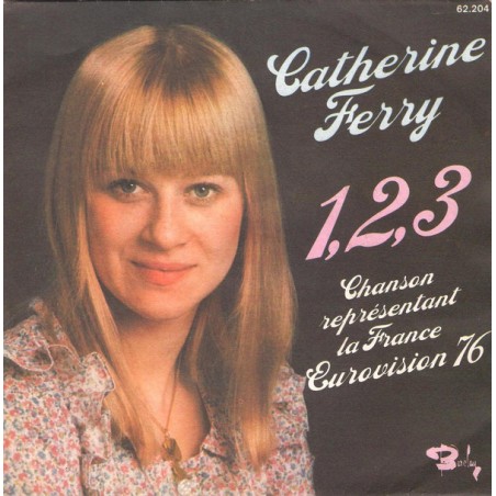 Ferry ‎Catherine – 1, 2, 3|1976    Barclay ‎– 62204-Single
