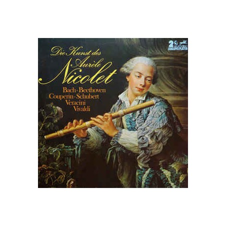 Bach-Beethoven-Couperin- Schubert-Veracini-Vivaldi– Die Kunst Des Aurèle Nicolet|Eurodisc ‎– 28 906 XBK