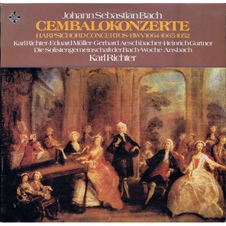 Bach ‎– Cembalokonzerte-BWV 1064 • 1065 • 1052|Telefunken ‎– 6.41914 AG