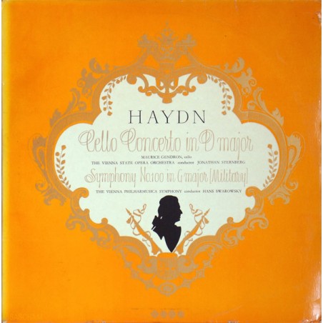 Haydn-Cello Concerto-Symphony No.100-Gendron -Swarowsky |1964    Saga – XID 5229