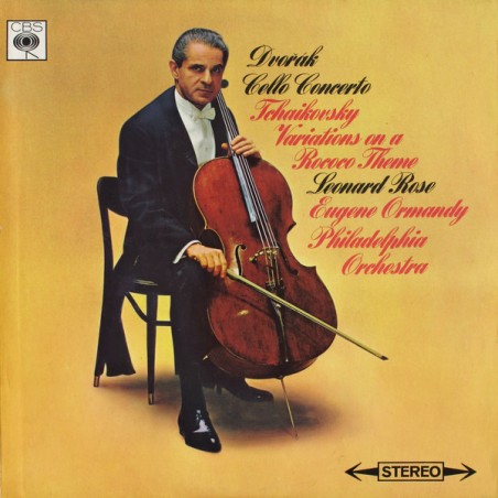 Dvořák-Tchaikovsky-Cello Concerto / Variations On A Rococo Theme- Ormandy |1965    CBS ‎– SBRG 72296