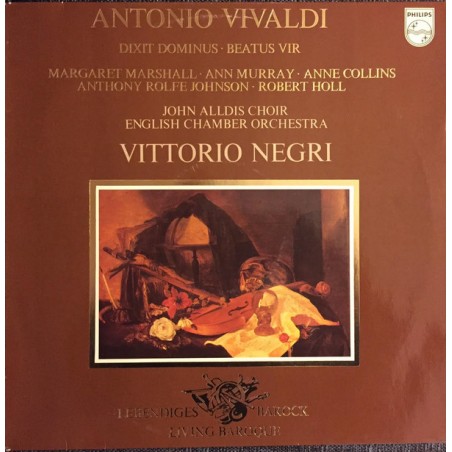 Vivaldi – Dixit Dominus - Marshall-Murray-Collins|Philips ‎– 9502 027