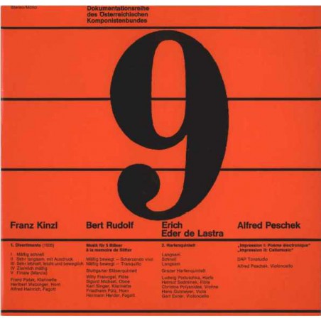 Kinzl Franz - Bert Rudolf - Erich Eder de Lastra - Alfred Peschek  |Not On Label ‎– 10 034