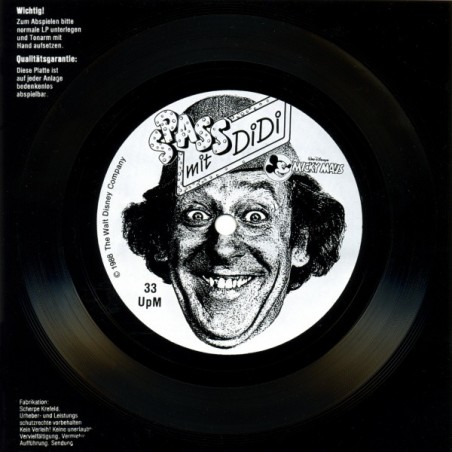 Hallervorden Didi‎– Spass Mit Didi|1988   Micky Maus Magazin – 1988-09-Flexi-disc, 6", 33 ⅓ RPM, Single Sided
