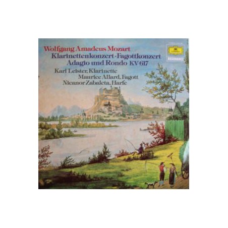 Mozart– Klarinettenkonzert - Fagottkonzert - Adagio und Rondo KV 617|1976   DG – 2535 188