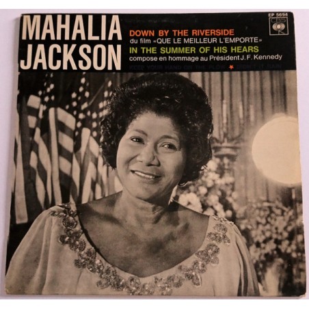 Jackson ‎Mahalia – Down By The Riverside|CBS ‎– EP 5694-Single-EP