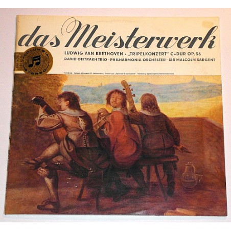 Beethoven -Tripelkonzert C-dur Op. 56- David Oistrakh Trio, Philharmonia Orchester| Columbia ‎– 70 387-10" Vinyl