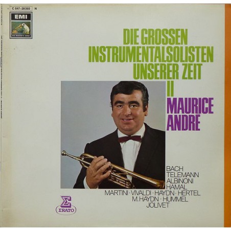 Bach-Telemann-Maurice André ‎– Die Grossen Instrumentalsolisten Unserer Zeit II |1 C 047-28 350 N