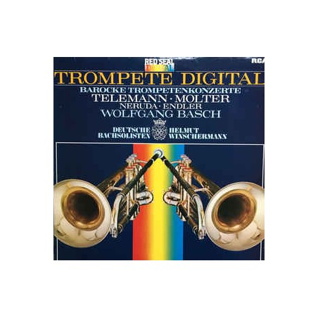 Telemann-Molter-Barocke -Trompetenkonzerte -Deutsche Bachsolisten ‎– Trompete Digital|1981   RCA Red Seal ‎– RL 30776