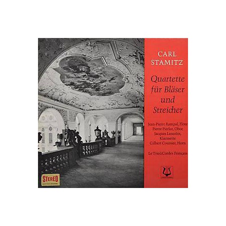 Stamitz-Quartette Für Bläser Und Streicher- Jean-Pierre Rampal, Pierre Pierlot|Christophorus ‎– SCGLP 75 895