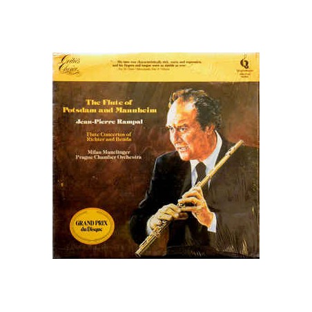 Richter Franz Xaver -‎František Benda – The Flute Of Potsdam And Mannheim -Jean-Pierre Rampal |1979   Quintessence ‎– PMC-7140