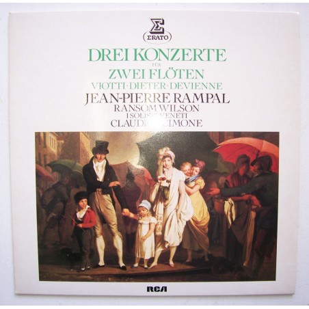 Viotti-Dieter-Drei Konzerte für zwei Flöten- Jean-Pierre Rampal | Erato ZL 30676