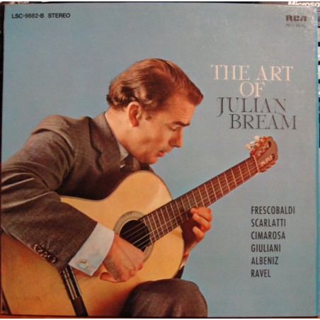 Bream ‎Julian – The Art Of Julian Bream|1961   RCA Red Seal ‎– LSC-9882-B