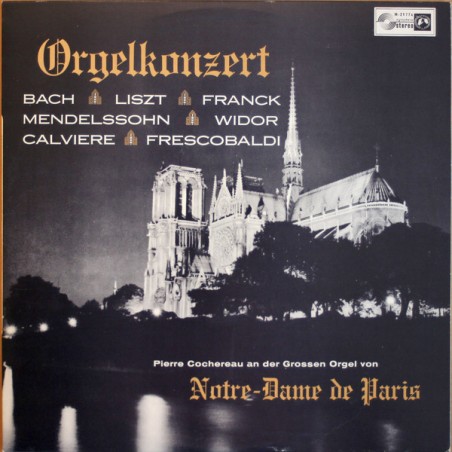 Bach-Liszt-Franck- Mendelssohn- Widor-Calviere-Frescobaldi‎– Orgelkonzert-Pierre Cochereau |Concert Hall ‎– SMS-2177