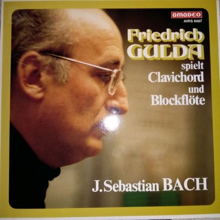 Bach- Friedrich Gulda spielt Clavichord und Blockflöte| |Amadeo AVRS 6487