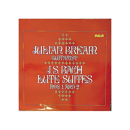 Bach -Lute Suites Nos. 1 And 2 -  Julian Bream| RCA Red Seal ‎– LSC 2896