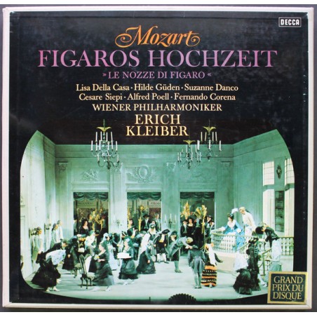 Mozart-Figaros Hochzeit - Kleiber, Wr. Philharmoniker|Decca ‎– SKA 25 021-D/1-4-4 LP-Box