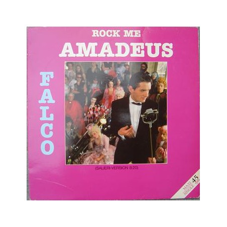 Falco ‎– Rock Me Amadeus (Salieri Version) / Urban Tropical|1985   Polygram ‎– 390017-1-Maxi-Single