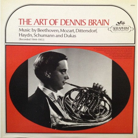 Beethove-Mozart - Dennis Brain – The Art Of Dennis Brain|1966   Seraphim ‎– 60040