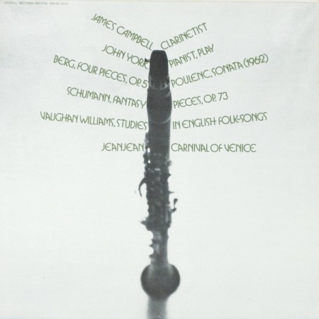 Berg-Poulenc- Campbell -York|1975   ‎– Recital Series/S331