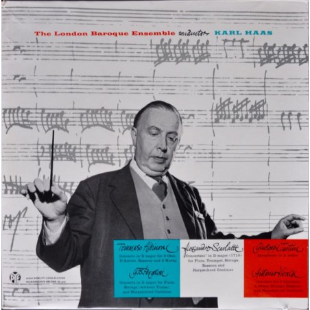Albinoni-Tartini-Pergolesi-Vivaldi-Scarlatti- The London Baroque Ensemble-Karl Haas |1958   Pye Records Ltd. ‎– CCL 30131
