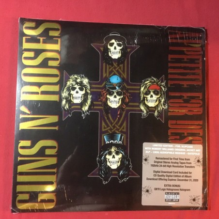 Guns N' Roses ‎– Appetite For Destruction|2008  Geffen Records ‎– GHS 24148