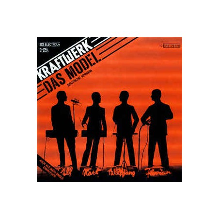 Kraftwerk ‎– Das Model / The Model|1982    Kling Klang ‎– 1 C 006-78 078-Single