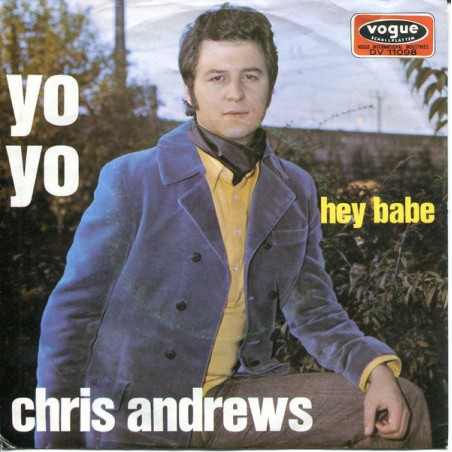 Andrews Chris  ‎– Yo Yo|1970    Vogue Schallplatten ‎– DV 11098-Single