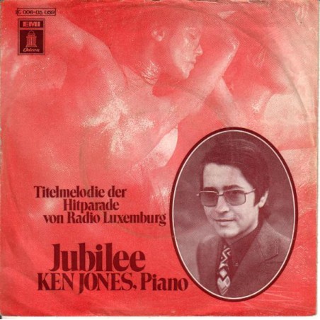 Jones Ken  His Piano And Orchestra ‎– Jubilee / Lazy|1972   Odeon ‎– 1C 006-05 059-Single