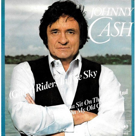Cash Johnny ‎– (Ghost) Riders In The Sky|1979  CBS 7852-Single