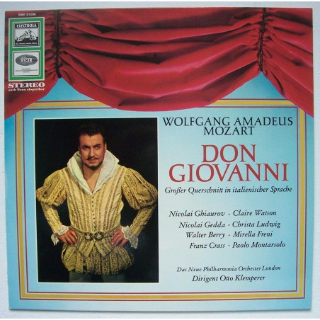Mozart-Don Giovanni (Großer Querschnitt in italienischer Sprache)- Giuseppe Taddei|SME 81006
