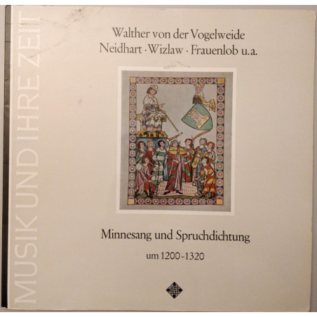 Studio Der Frühen Musik ‎– Minnesang Und Spruchdichtung Um 1200-1320|Telefunken ‎– SAWT 9487-A